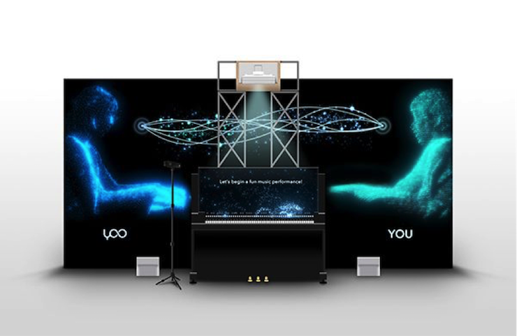 太阳城官网联手博报堂i-Studio展出实验性人工智能音乐装置“与YOO合奏”